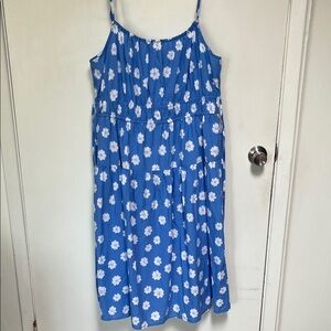 Blue Floral Sundress